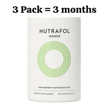 Nutrafol Women's Hair Growth Supplements, Ages 18-44, Clinically Proven for Visibly Thicker and Stronger Hair, Dermatologist Recommended - 3 Month Supply